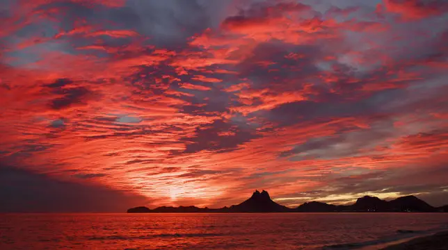 San Carlos Guaymas Sonora sunset