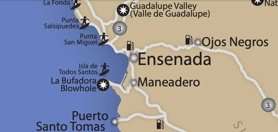 Baja surf map thumbnail
