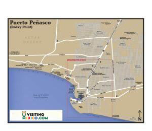 Puerto Peñasco on the Map: A Coastal Gem Beckoning from the Sonoran Desert