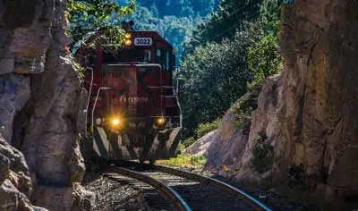 Copper Canyon train