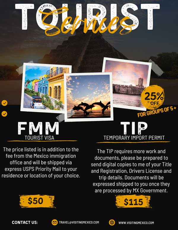 Tourist Services Prices FMM/TIP